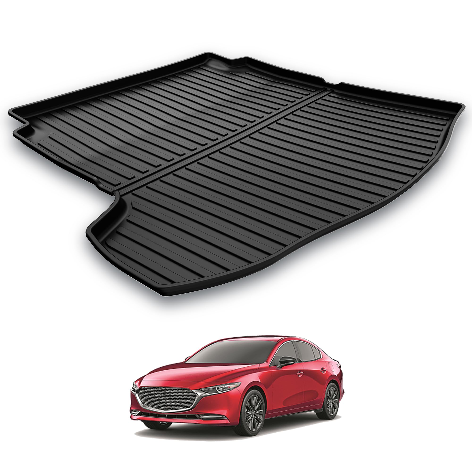 Amazon.com: AOMSAZTO Cargo Liner for Mazda 3 Sedan 2019-2026 | All